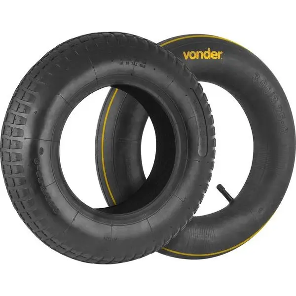 Pneu 2 Lonas Com Câmara De Ar 3,25 Polegadas X 8 Polegadas VONDER-6111032582