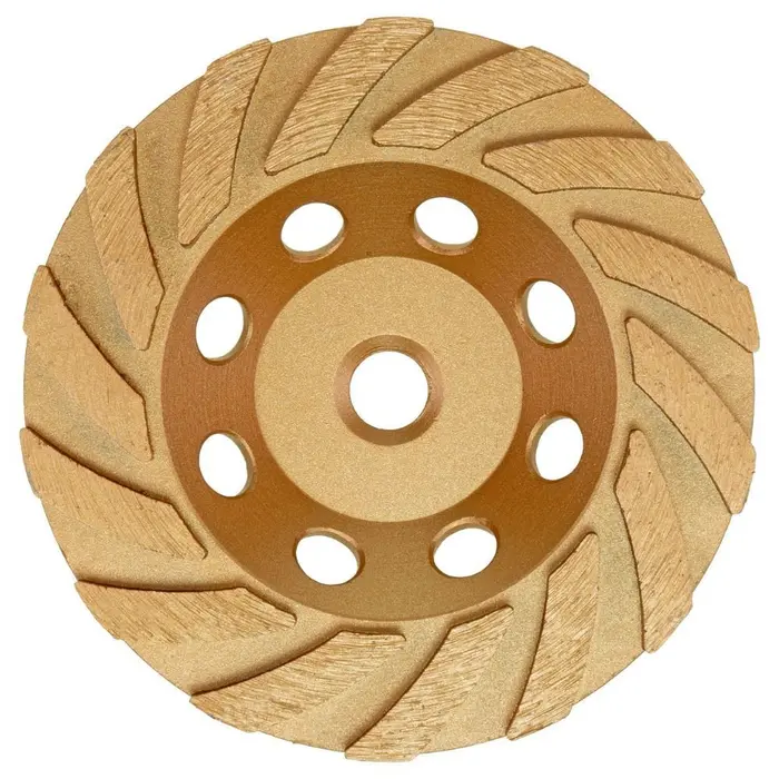 Rebolo Diamantado Turbo Segmentado 115mm com Rosca M14 MTX-729139