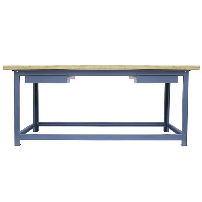 Bancada Multiuso Desmontável 2000 x 800 x 40 mm com 2 Gavetas NOCRAM-NB-4