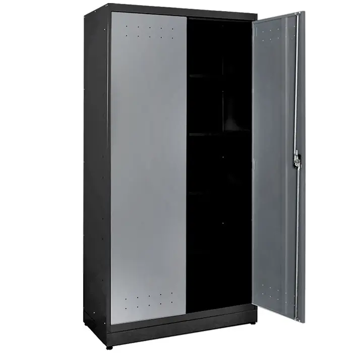 Armário Multiuso Abile Dark 4 Prateleiras 1,85m PRESTO-90101