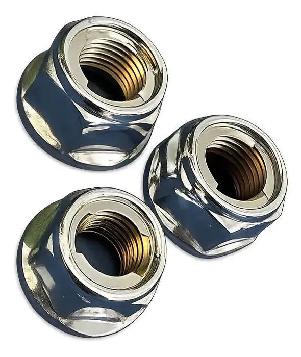 Porcas De Eixos E Balança Cromado Cg 125/150/160