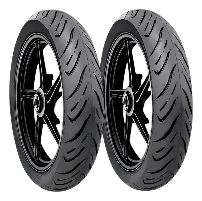 Par Pneu Technic 100/80-18 + 80/100-18 S/c Cg 160 Titan